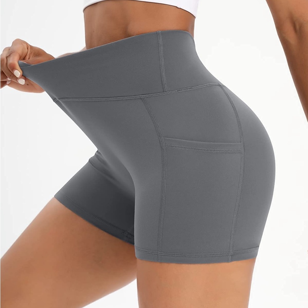 Dark Gray Workout Shorts